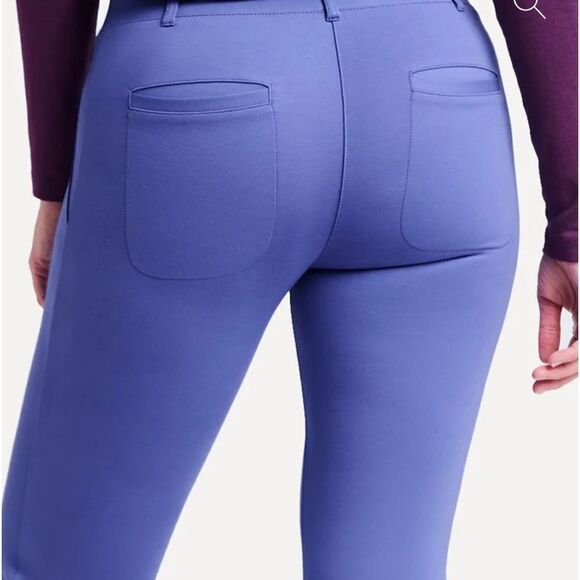 Bettabrand StraightLeg Two-Pocket Dress‎ Yoga Pant Lavender M NWT IN PACKAGING - Picture 3 of 8